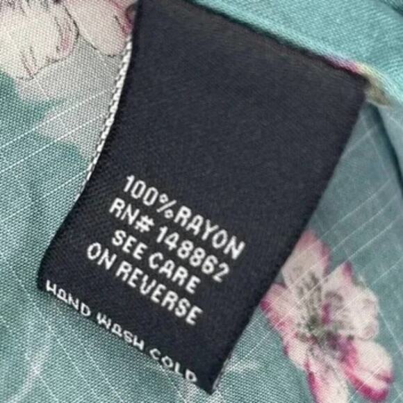 Torrid teal‎ and pink floral tropical Gauze Duster Kimono plus size 3 4 3X 4X - Picture 10 of 12